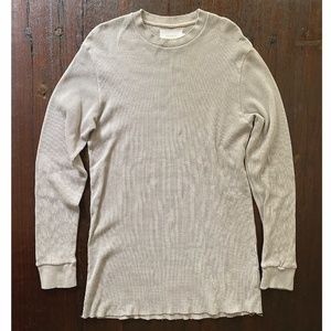 Aime Leon Dore Long Sleeve Waffle Knit Thermal Top